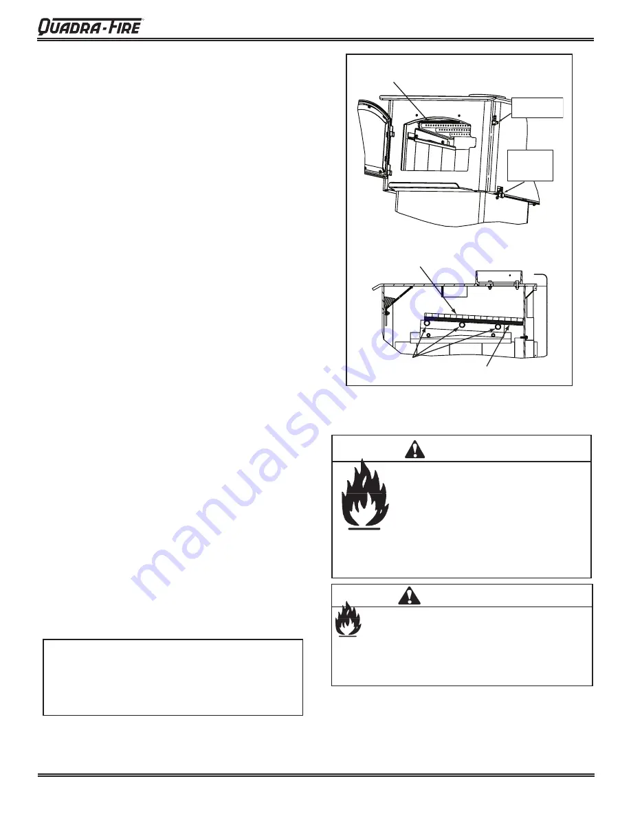 Quadra-Fire 2100 Millennium Owner'S Manual Download Page 23