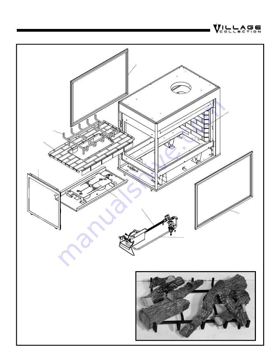 Quadra-Fire iLLAGE QV-PIER Installer'S Manual Download Page 4