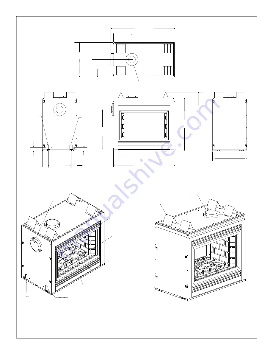 Quadra-Fire iLLAGE QV-PIER Installer'S Manual Download Page 11