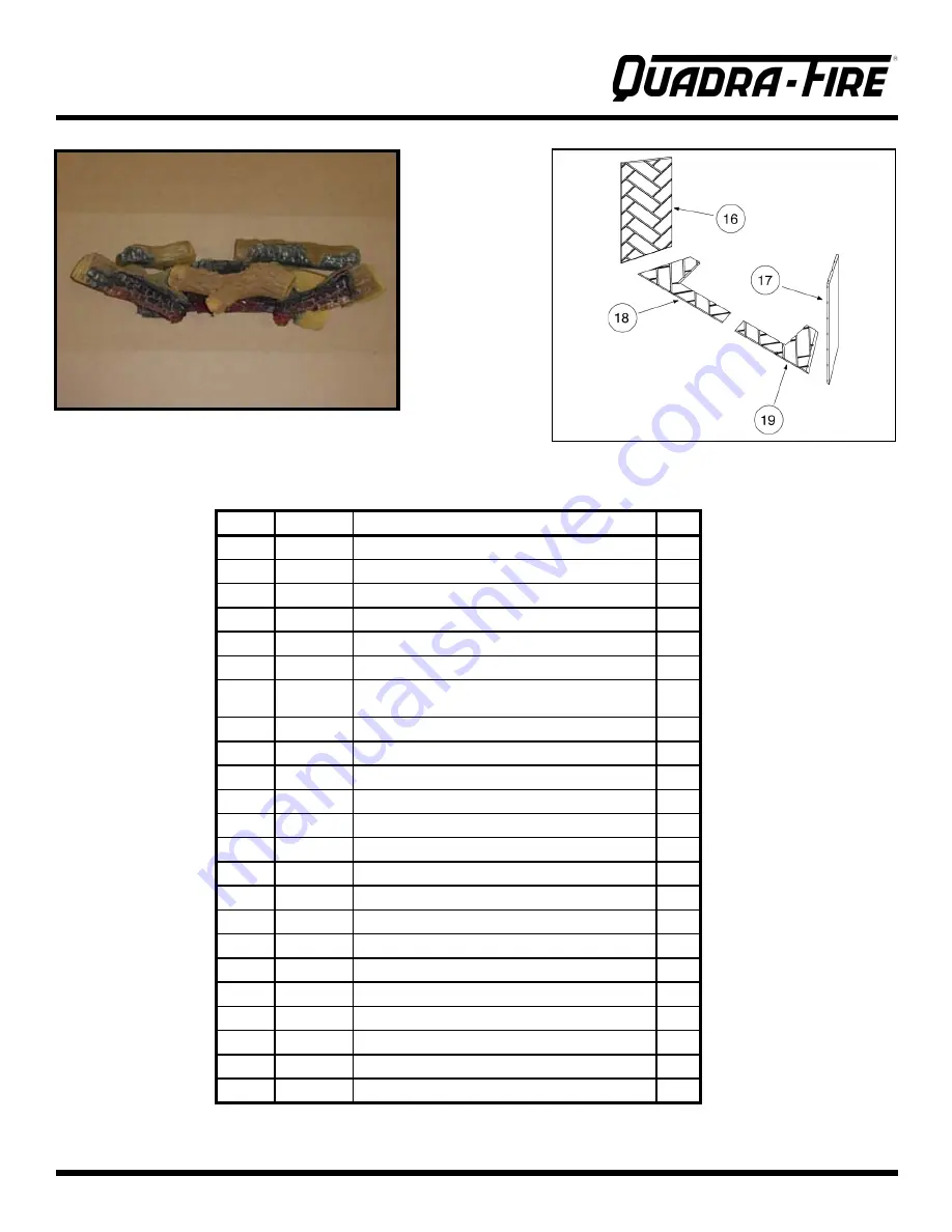 Quadra-Fire QV32E (120V) Installation & Operating Instructions Manual Download Page 21