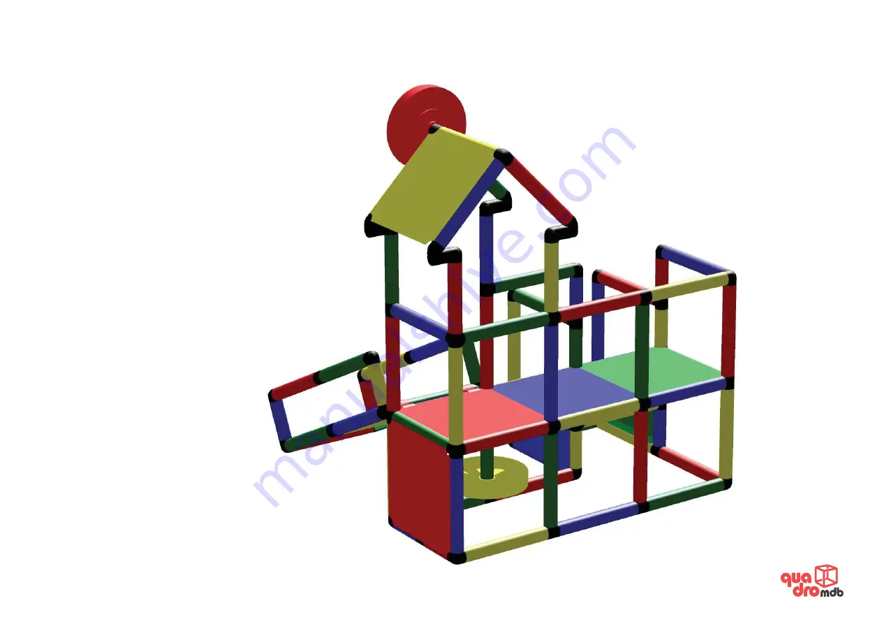 Quadro mdb Baby Castle with Ramp A0136 Скачать руководство пользователя страница 11