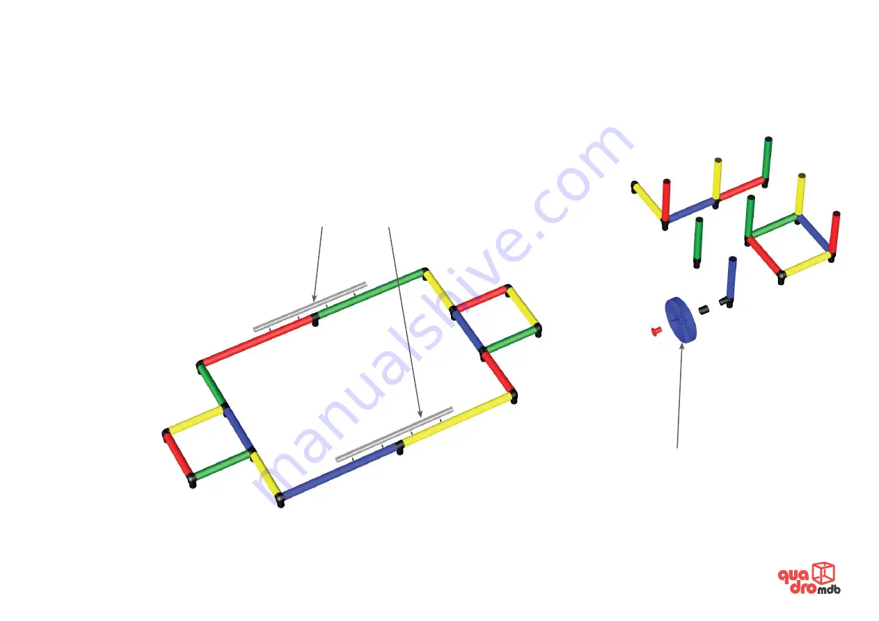 Quadro mdb C0165 Construction Manual Download Page 3