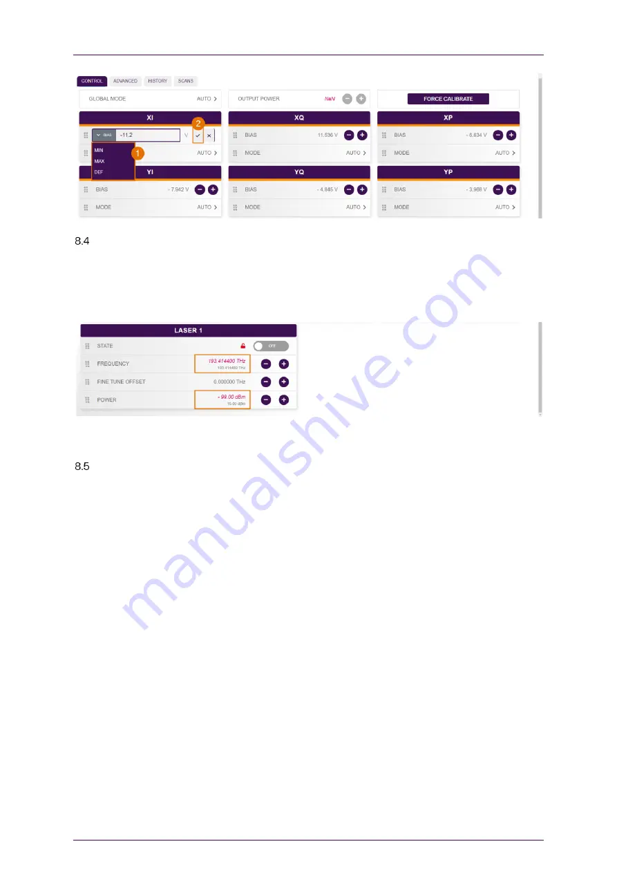 Quantifi Photonics IQTX 1100 Series User Manual Download Page 25