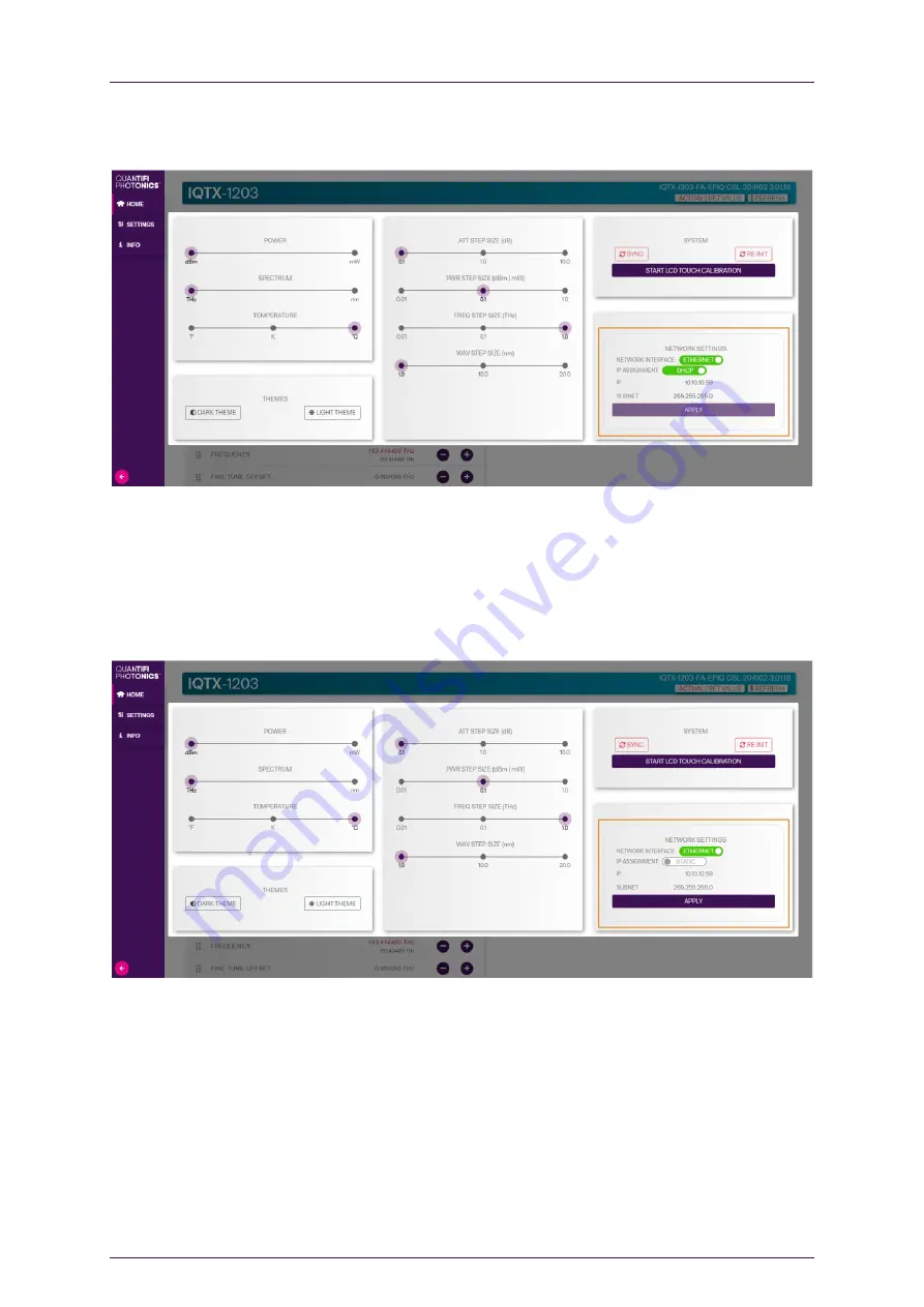 Quantifi Photonics IQTX 1100 Series User Manual Download Page 28