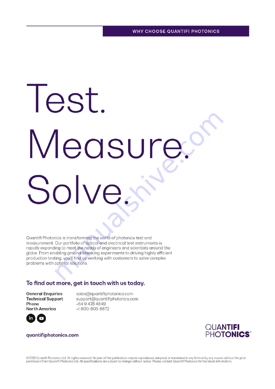 Quantifi Photonics IQTX 1100 Series User Manual Download Page 75