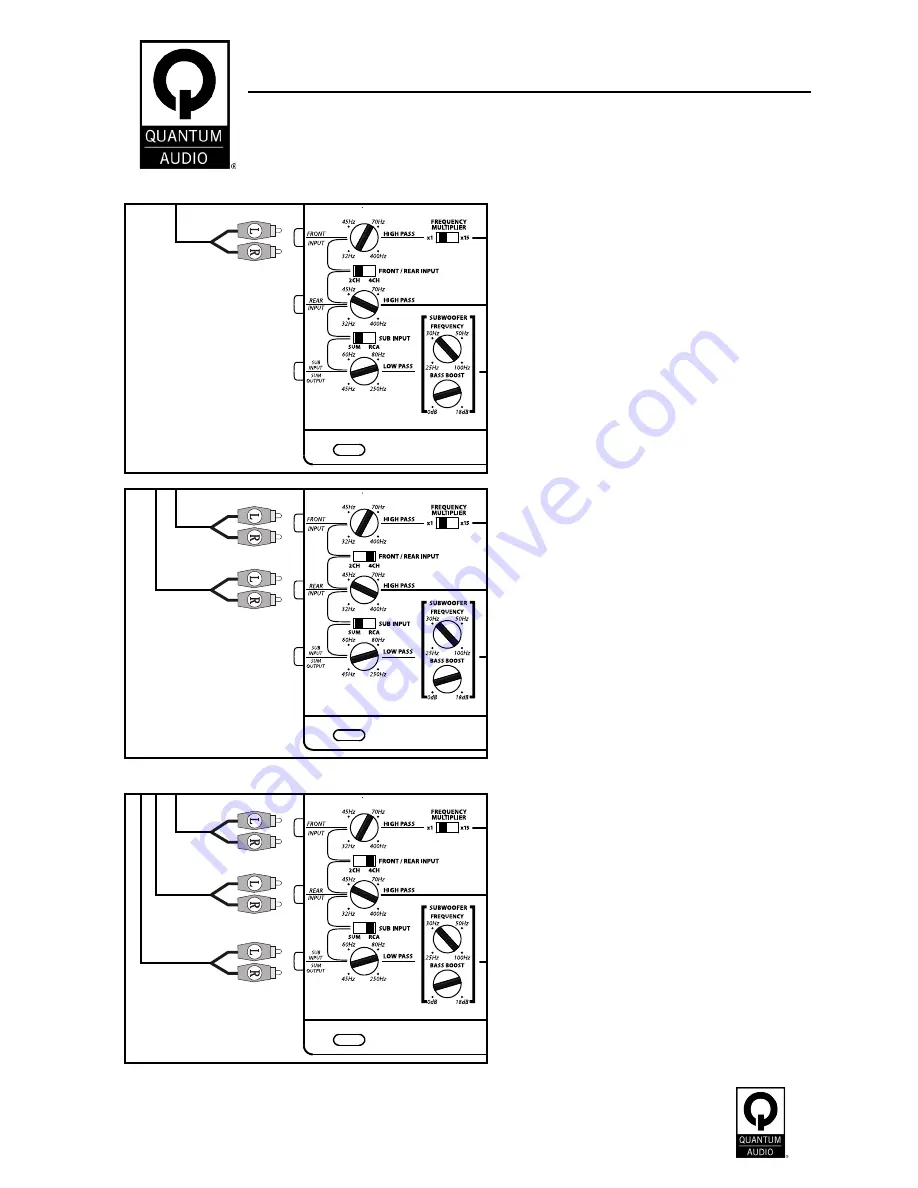 Quantum Audio QA3X Скачать руководство пользователя страница 9