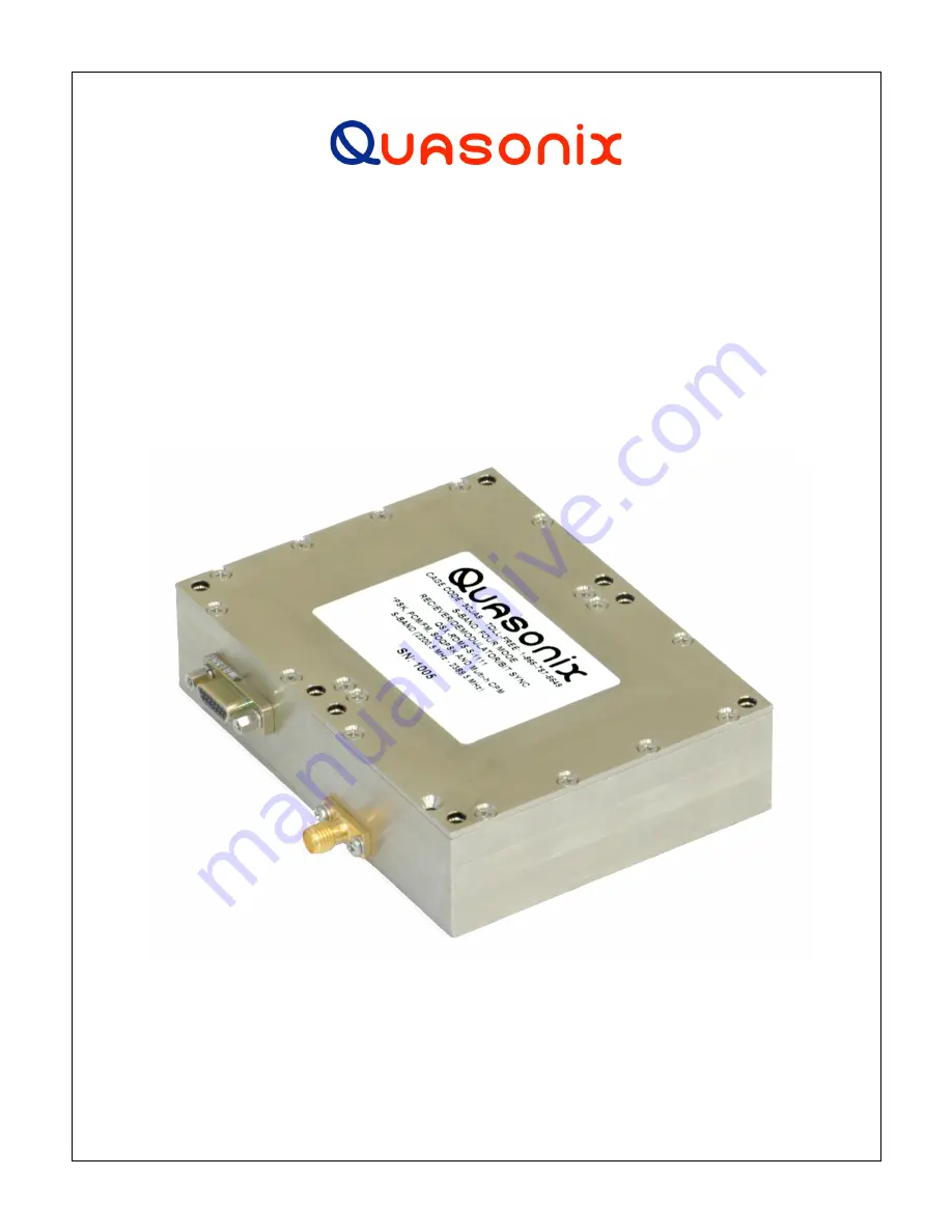 Quasonix QSX-RDMS Series Скачать руководство пользователя страница 2