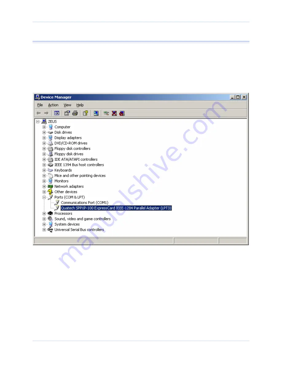 Quatech SPPXP-100 User Manual Download Page 10