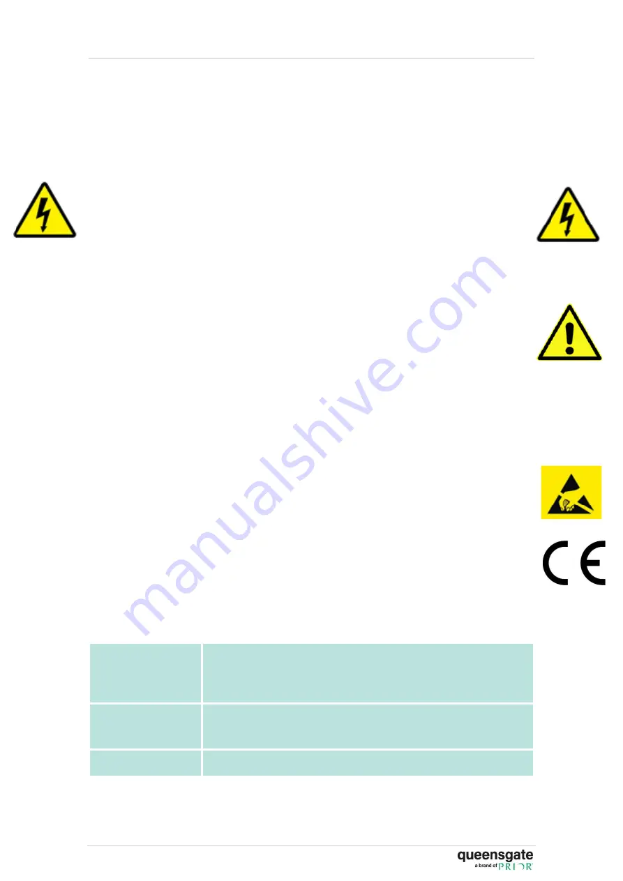 Queensgate NANOSCAN NPC-D-6110 User Manual Download Page 2