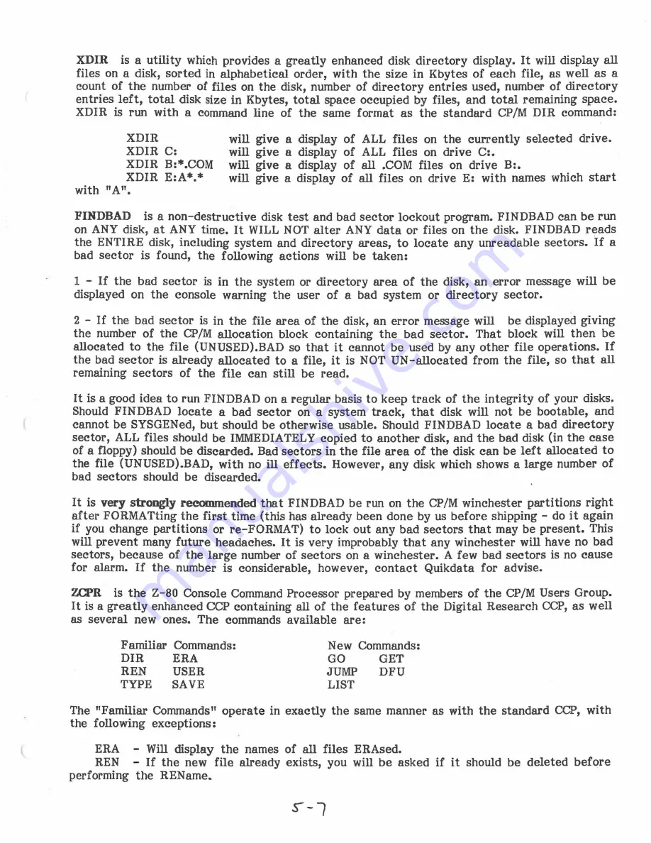 Quickdata Quikstop-15 Operation Manual Download Page 38