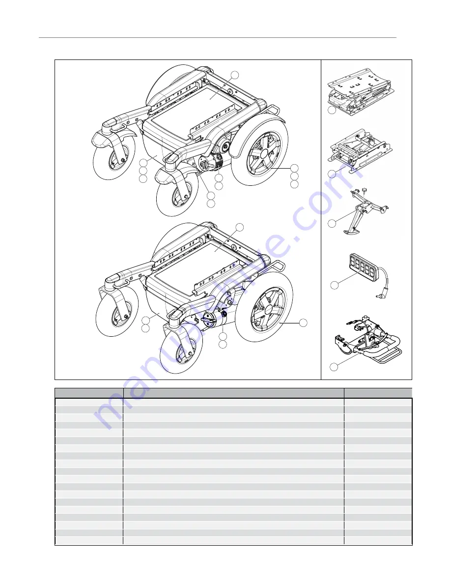 Quickie puma 20 Technical Manual Download Page 12