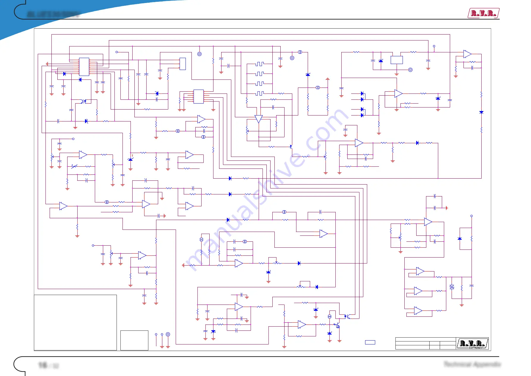 R.V.R. Elettronica BLUES30NV Technical Annex Download Page 18