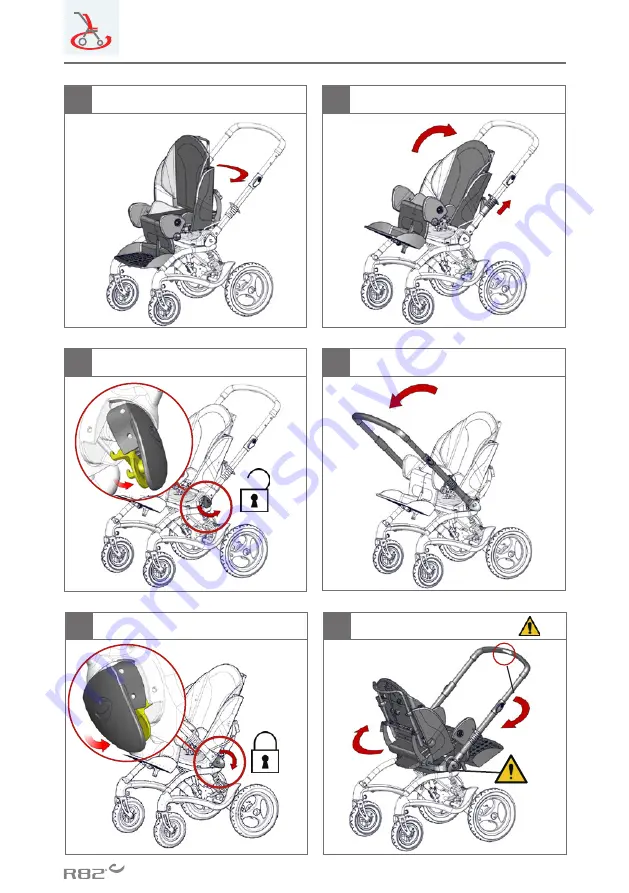 R82 Stingray seat Скачать руководство пользователя страница 16