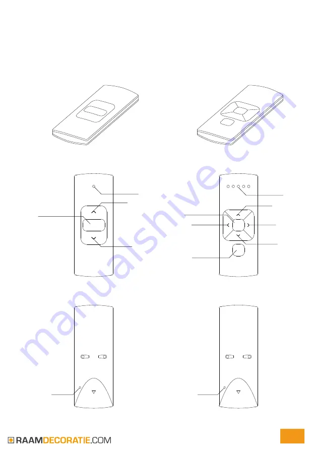 RAAMDECORATIE MOTION CM-03 Manual Download Page 8