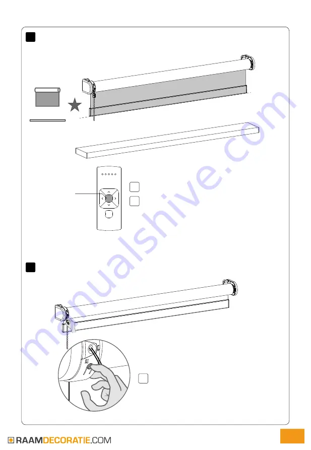 RAAMDECORATIE MOTION CM-03 Manual Download Page 16