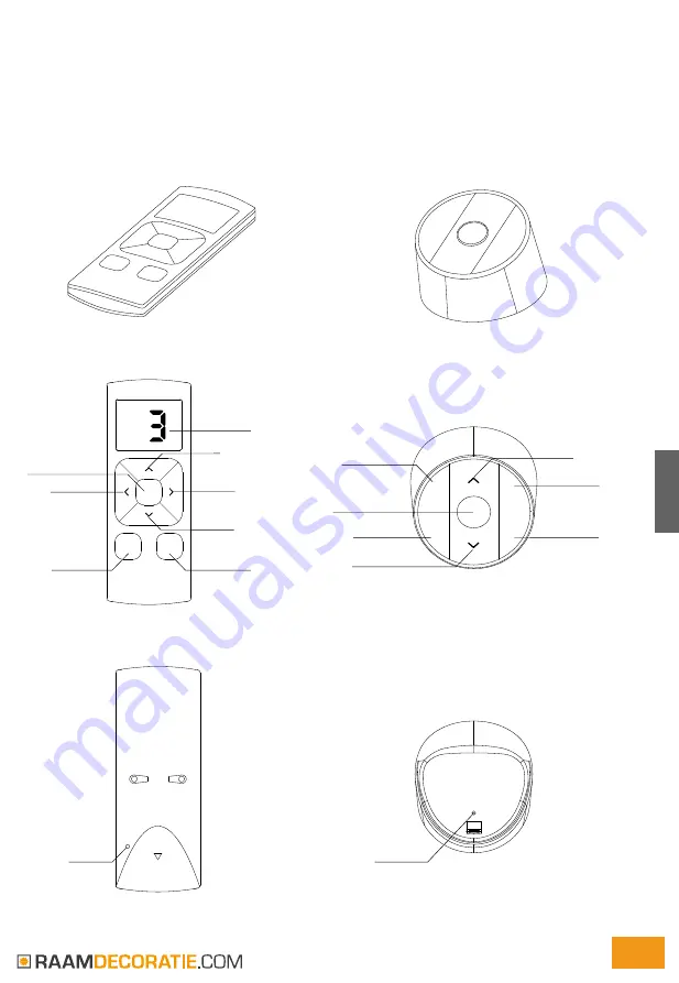 RAAMDECORATIE MOTION CM-03 Manual Download Page 31