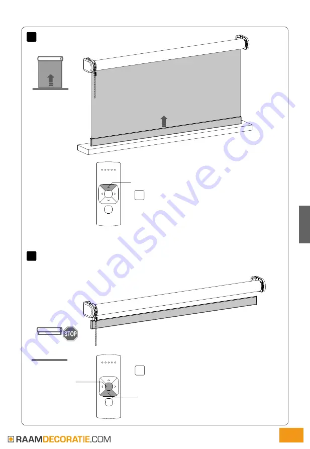 RAAMDECORATIE MOTION CM-03 Manual Download Page 37