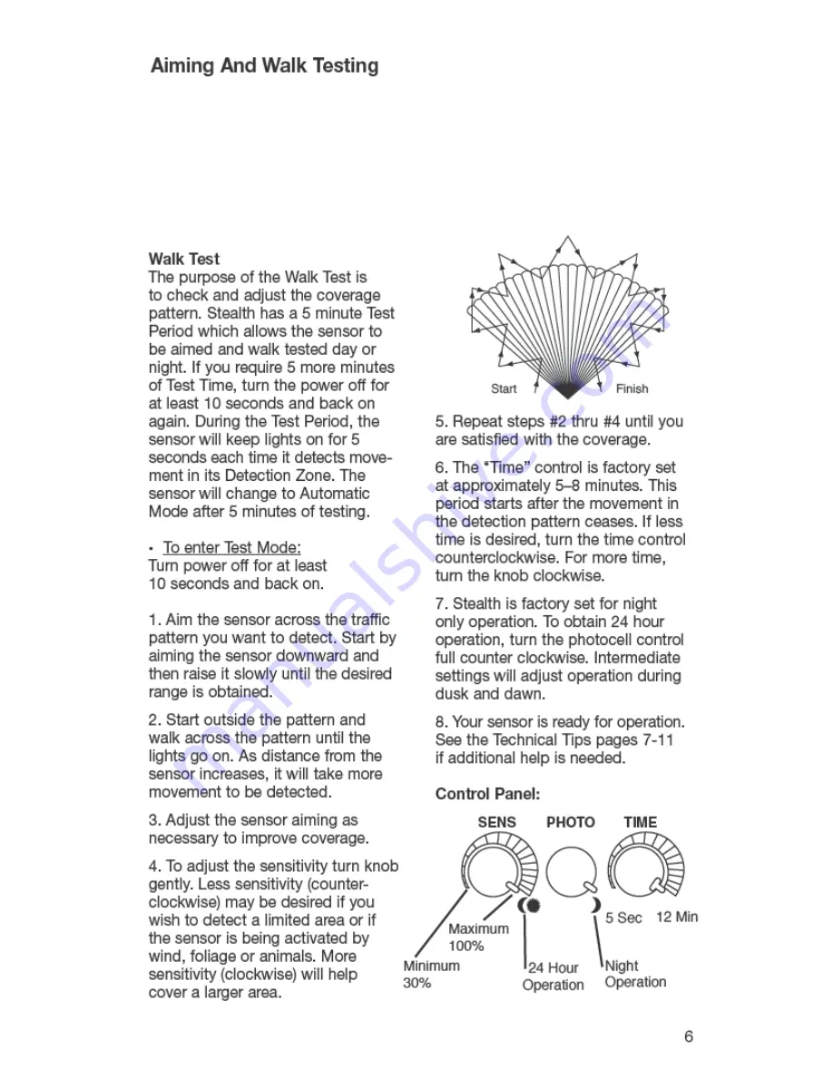 RAB Stealth STL110 Installation Manual Download Page 7