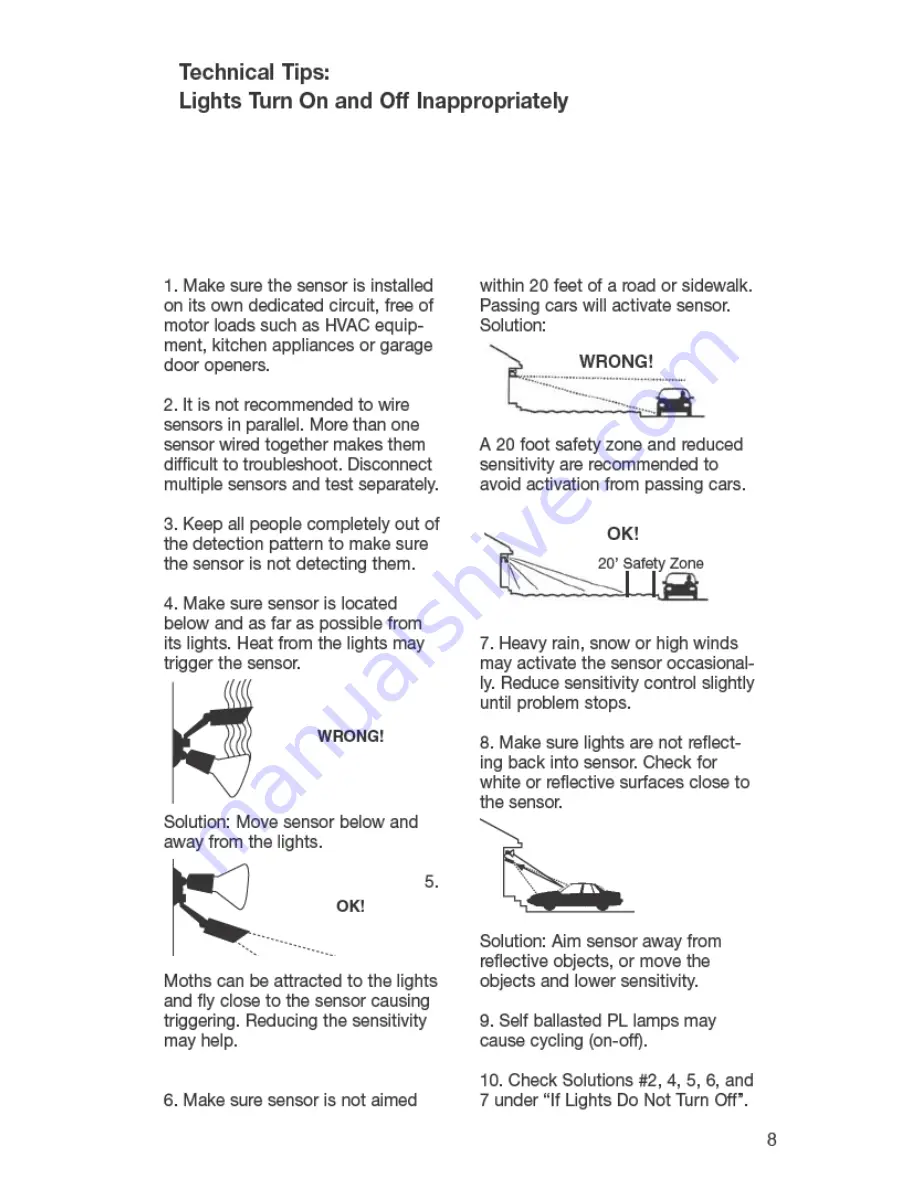 RAB Stealth STL110 Installation Manual Download Page 9