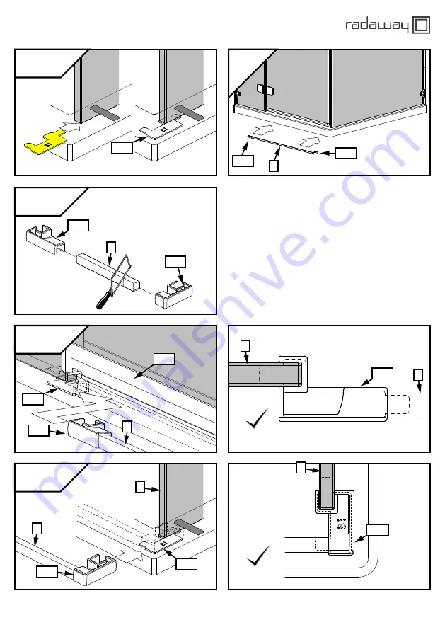 Radaway Fuenta New KDJ Assembly Instruction Manual Download Page 21