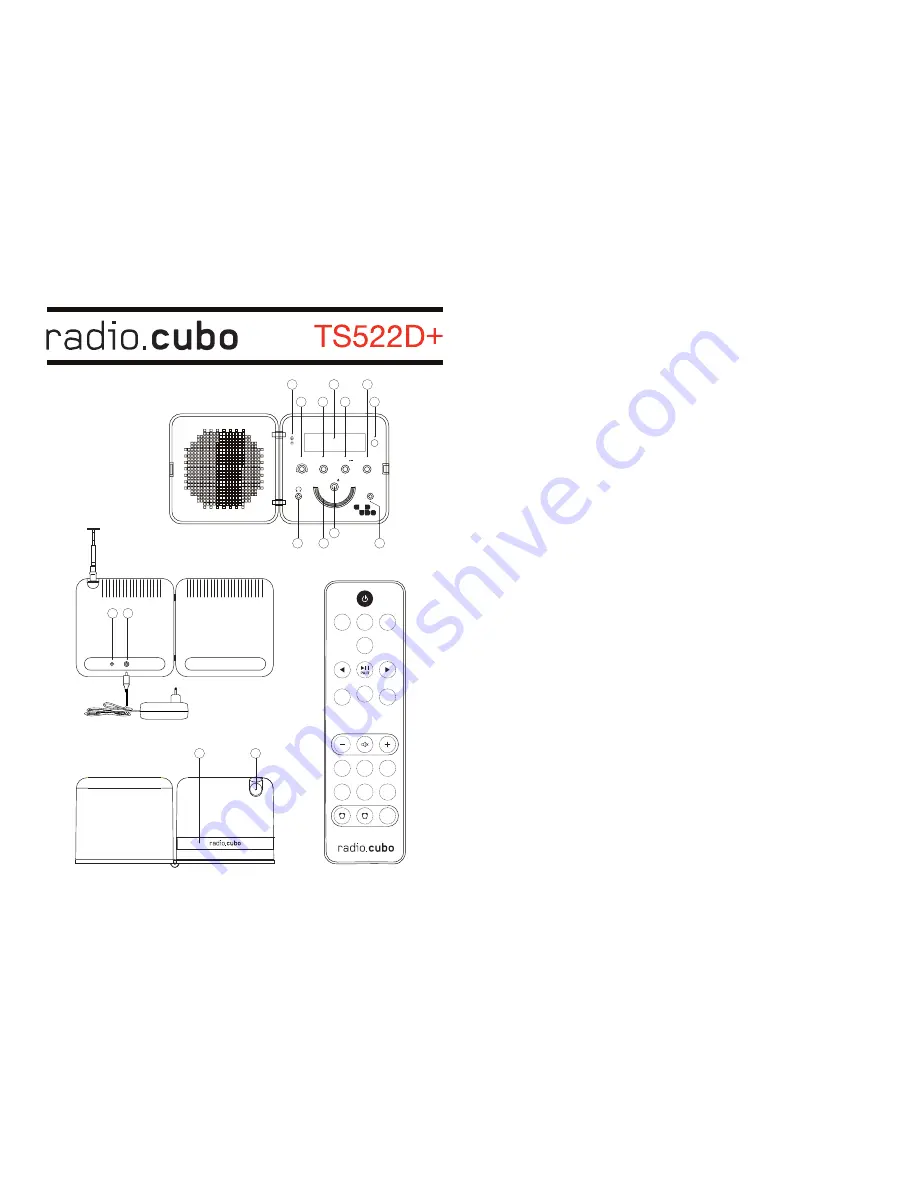 RADIO.CUBO TS522D+ Скачать руководство пользователя страница 2