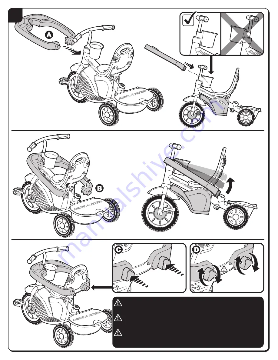 Radio Flyer 481 User Manual Download Page 7