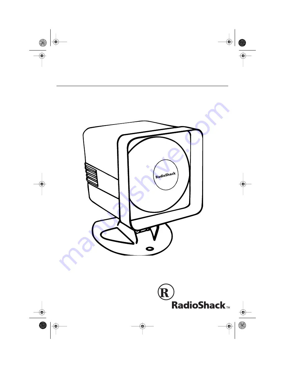 Radio Shack 49-810 Скачать руководство пользователя страница 1