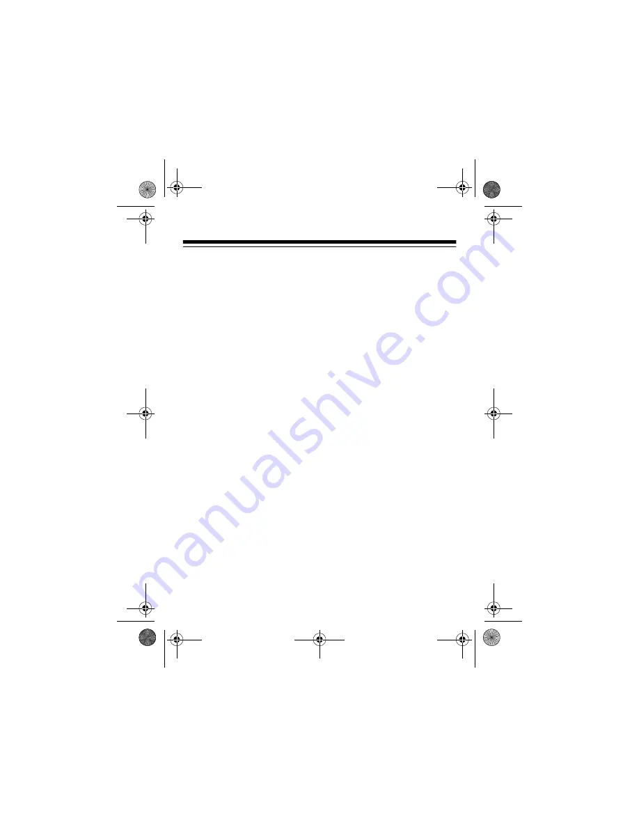 Radio Shack AM/FM Indoor Amplified Antenna Owner'S Manual Download Page 5