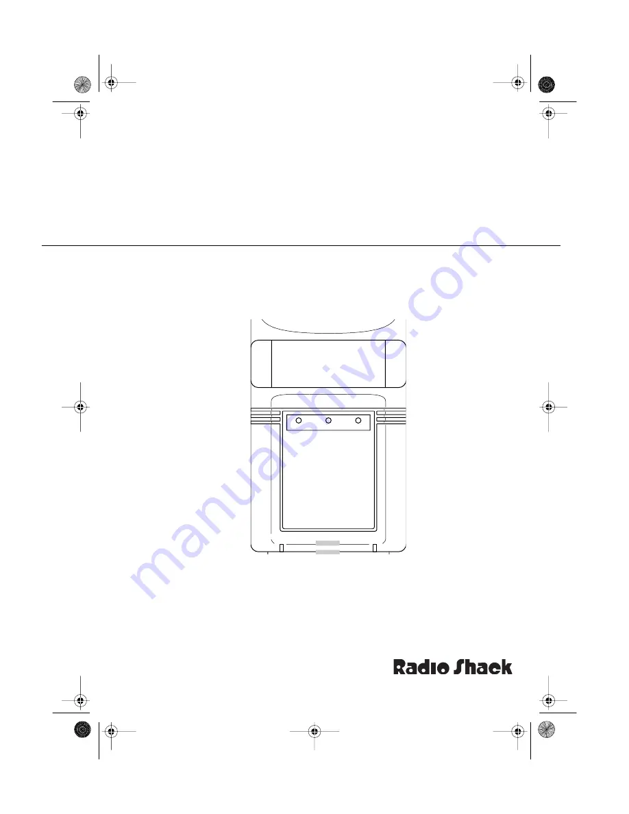 Radio Shack CENTRAL 2000 Owner'S Manual Download Page 1