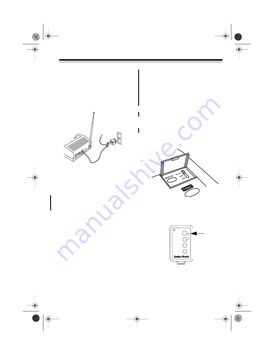 Radio Shack CENTRAL 49-2570 Owner'S Manual Download Page 13