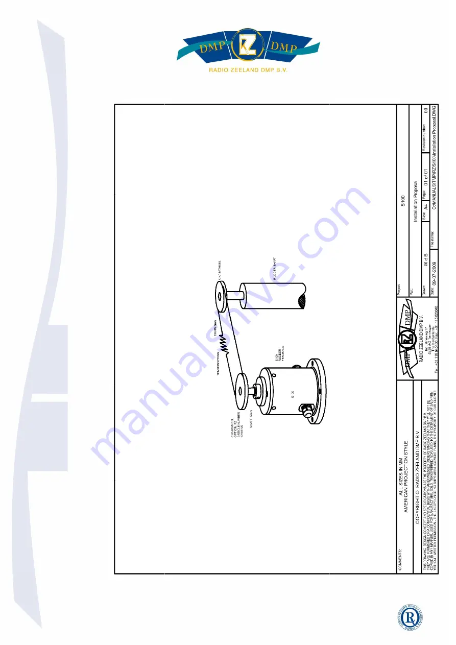 Radio Zeeland DMP S-100 Manual Download Page 22