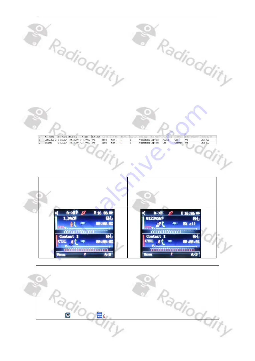 Radioddity DB25-D Скачать руководство пользователя страница 167