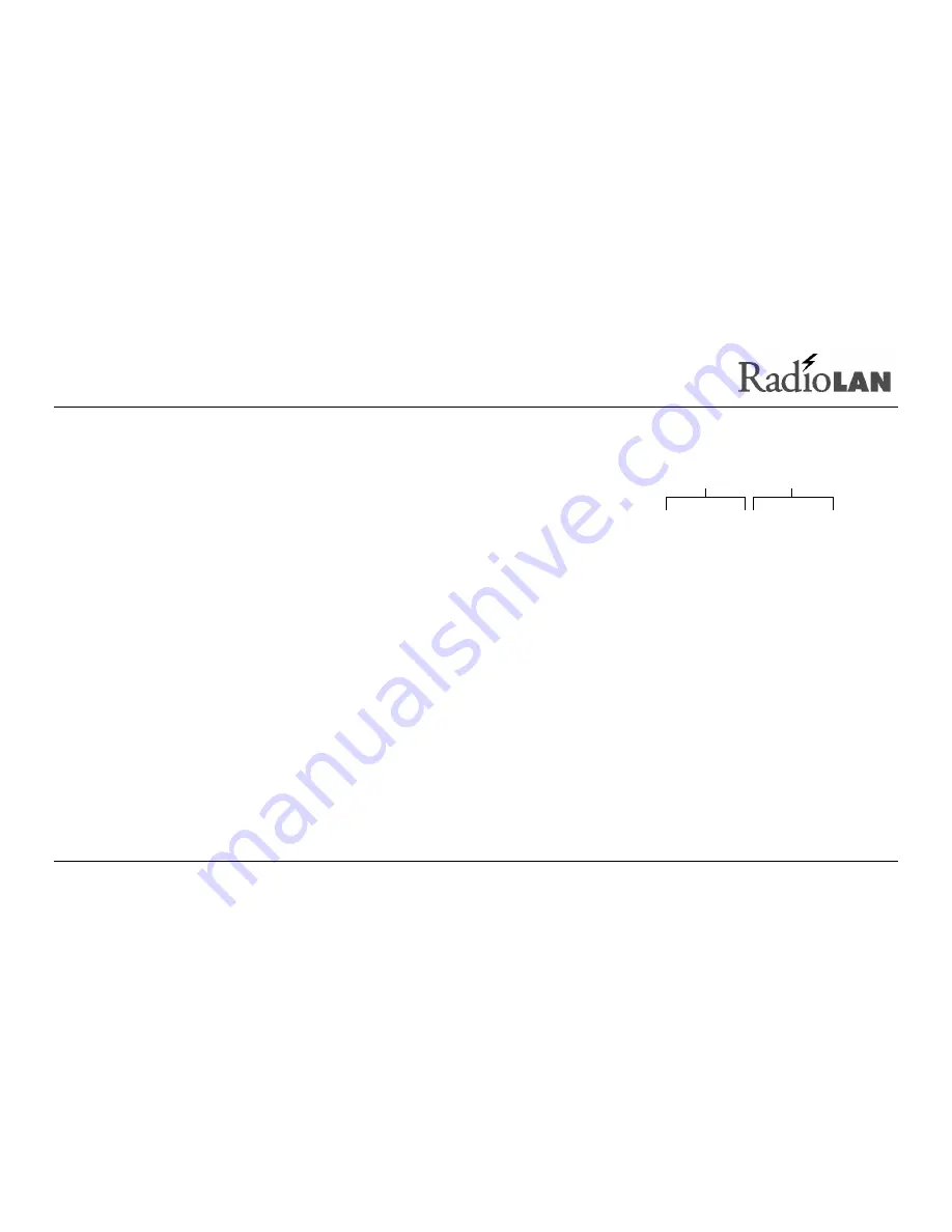 RadioLAN Campus BridgeLINK User Manual Download Page 69