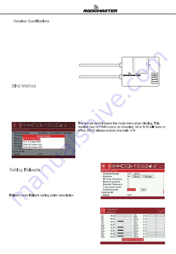 RadioMaster R161 User Manual Download Page 2