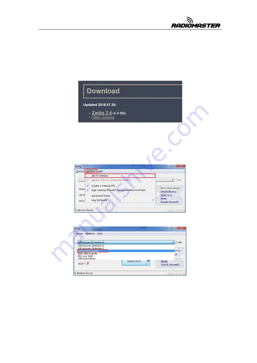 RadioMaster TX12 Instruction Manual Download Page 13