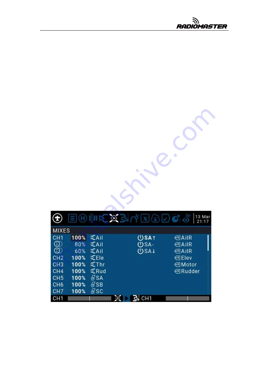 RadioMaster TX16S User Manual Download Page 41