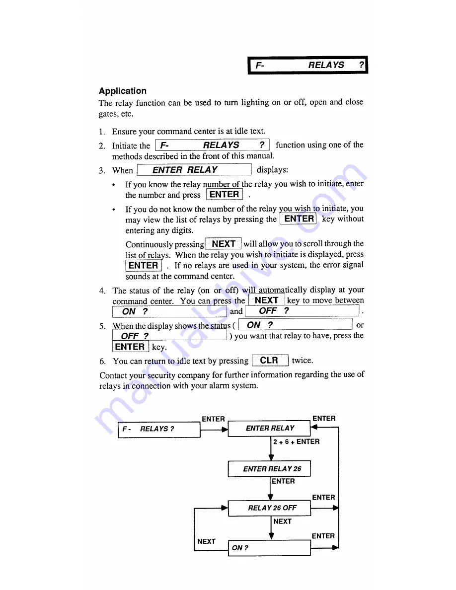 Radionics 7112 Owner'S Manual Download Page 36