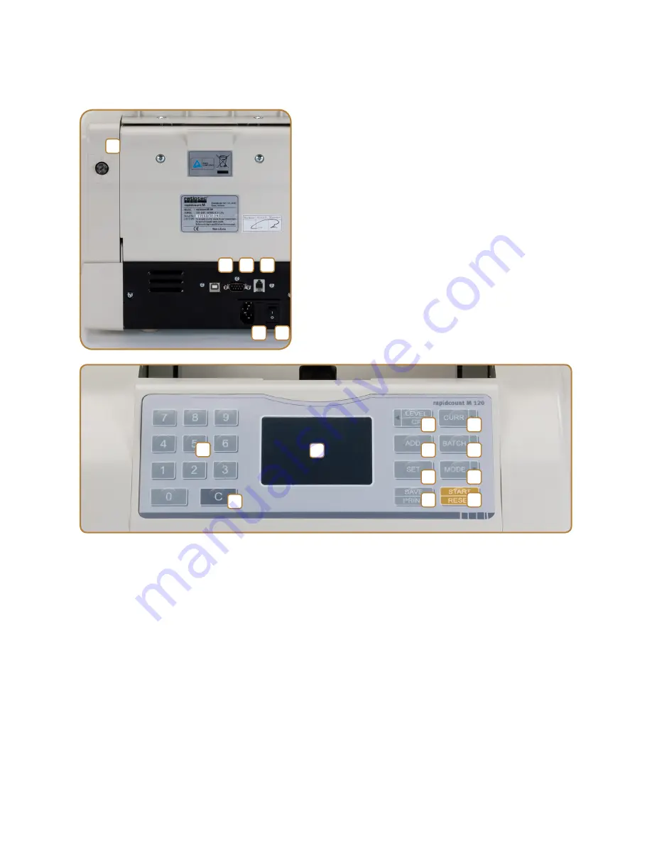 radiotec rapidcount M 120 Instruction Manual Download Page 18