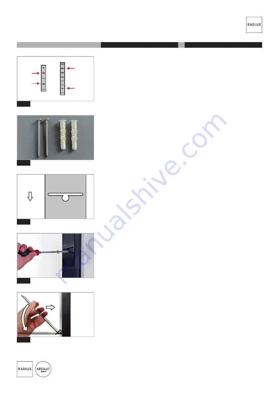 Radius BOOKSBAUM 2 724 Assembly Instructions Download Page 1