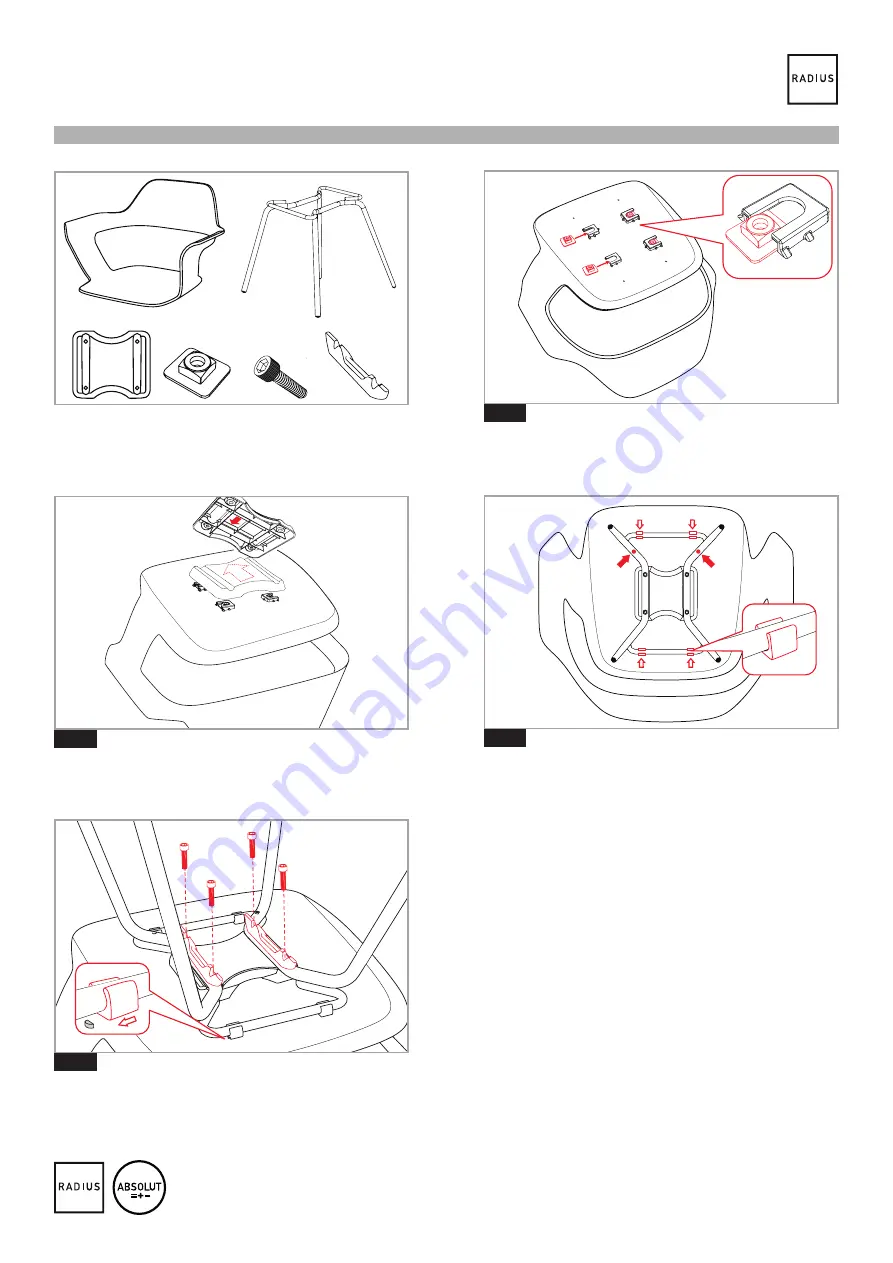 Radius MU Mounting Instructions Download Page 1