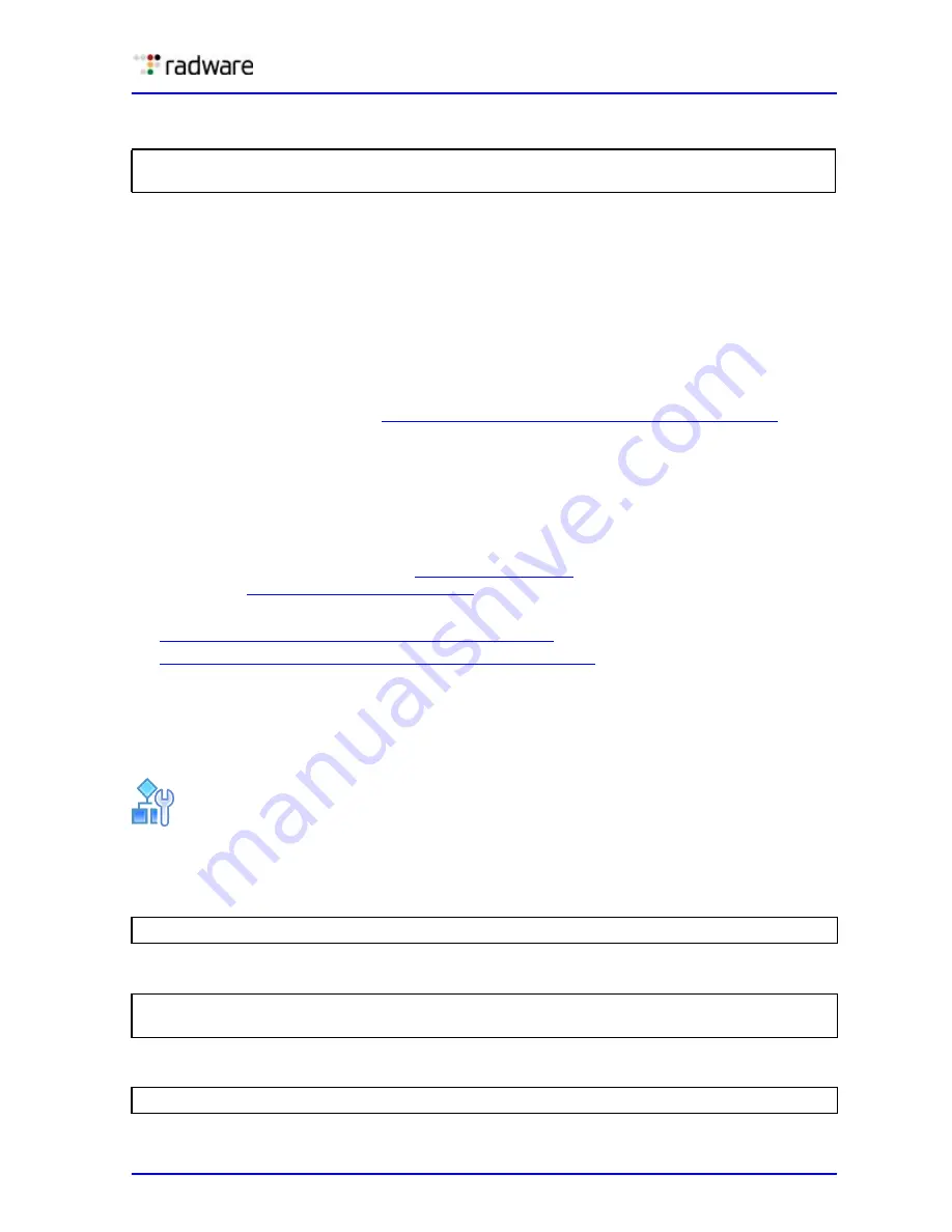 Radware Alteon Application Manual Download Page 299