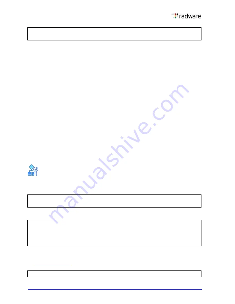 Radware Alteon Application Manual Download Page 376