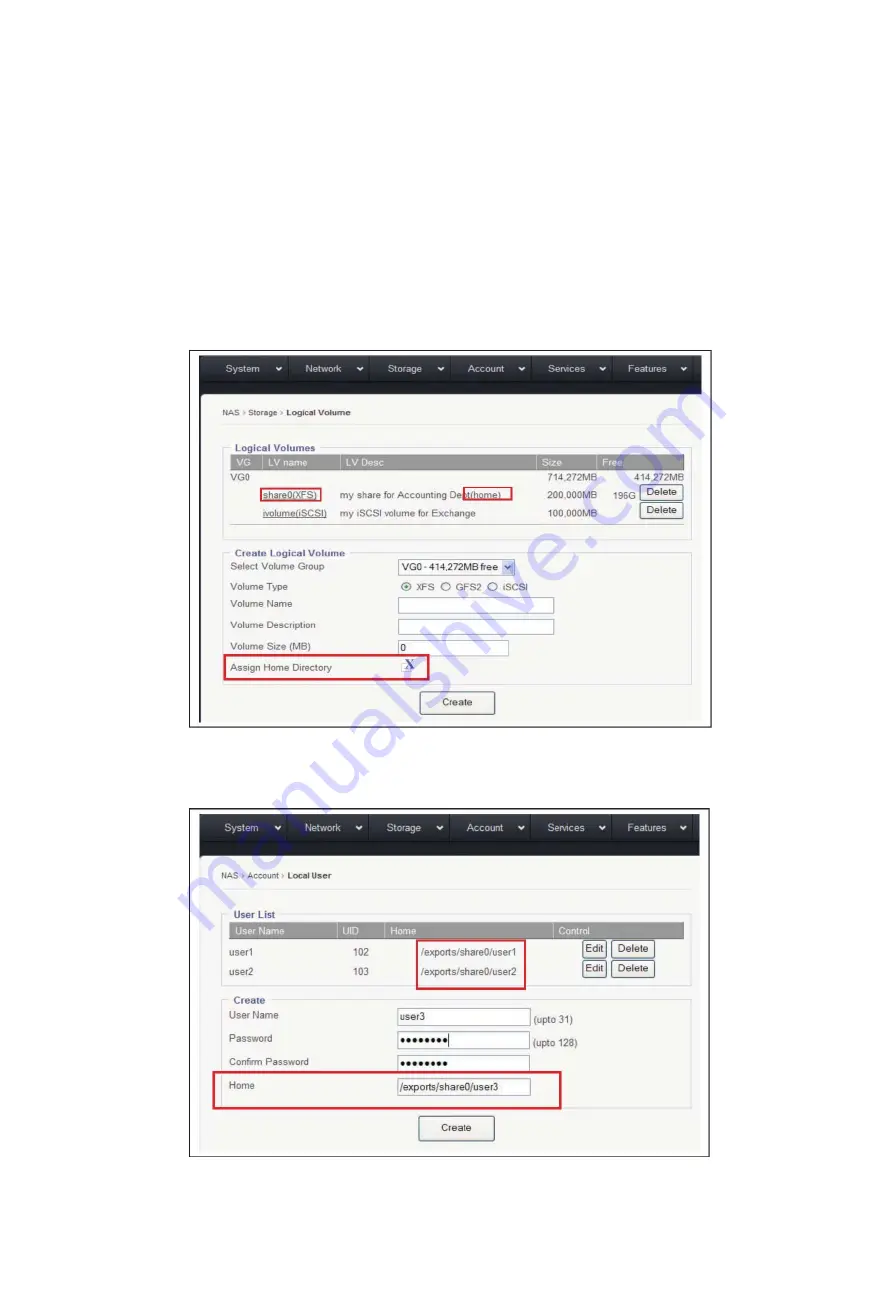 RAIDAGE DAGE104UTL-NAS User Manual Download Page 27