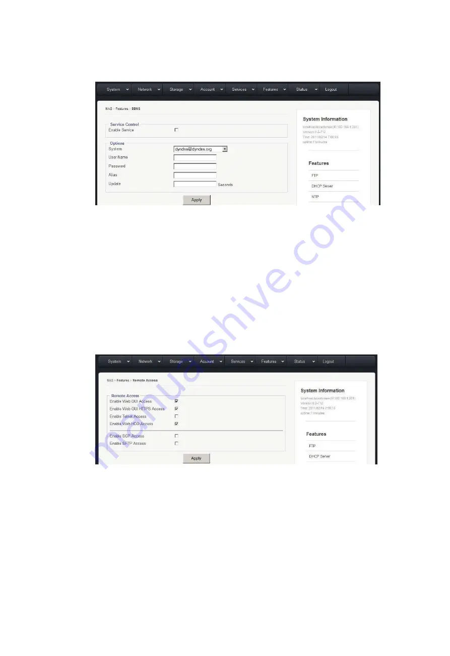 RAIDAGE DAGE104UTL-NAS User Manual Download Page 55