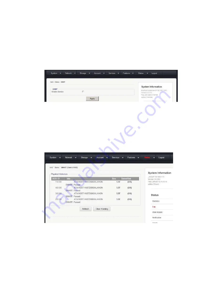 RAIDAGE DAGE104UTL-NAS User Manual Download Page 59