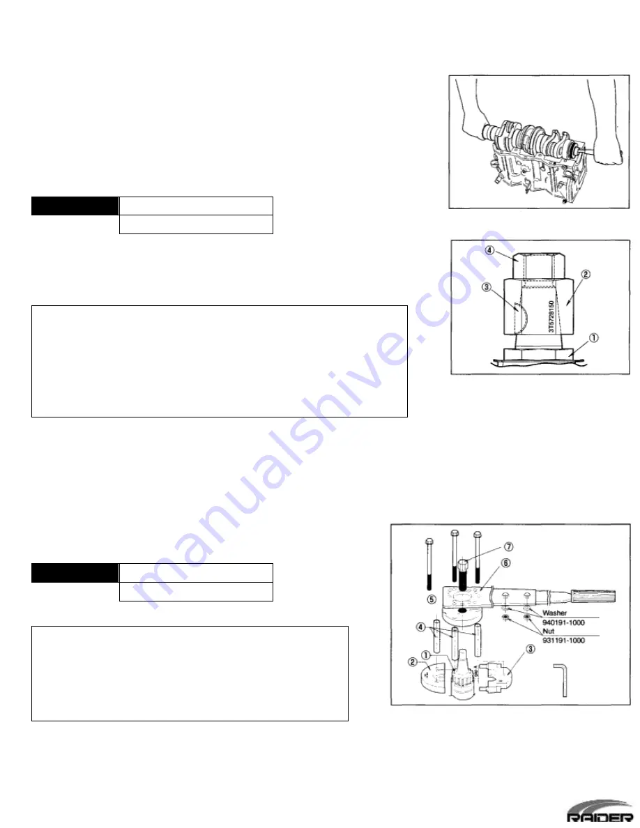 Raider 40 hp Service Manual Download Page 101