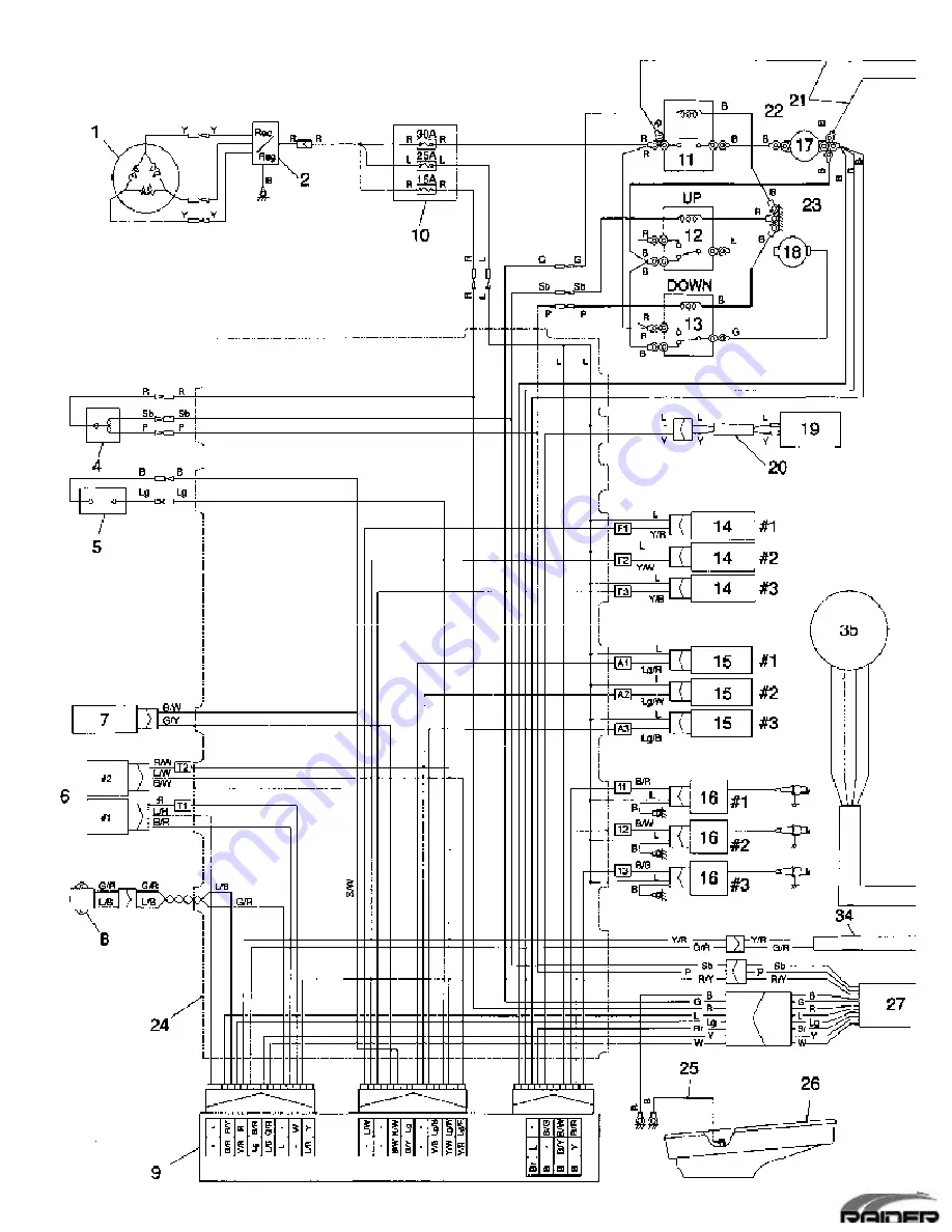 Raider 40 hp Service Manual Download Page 116