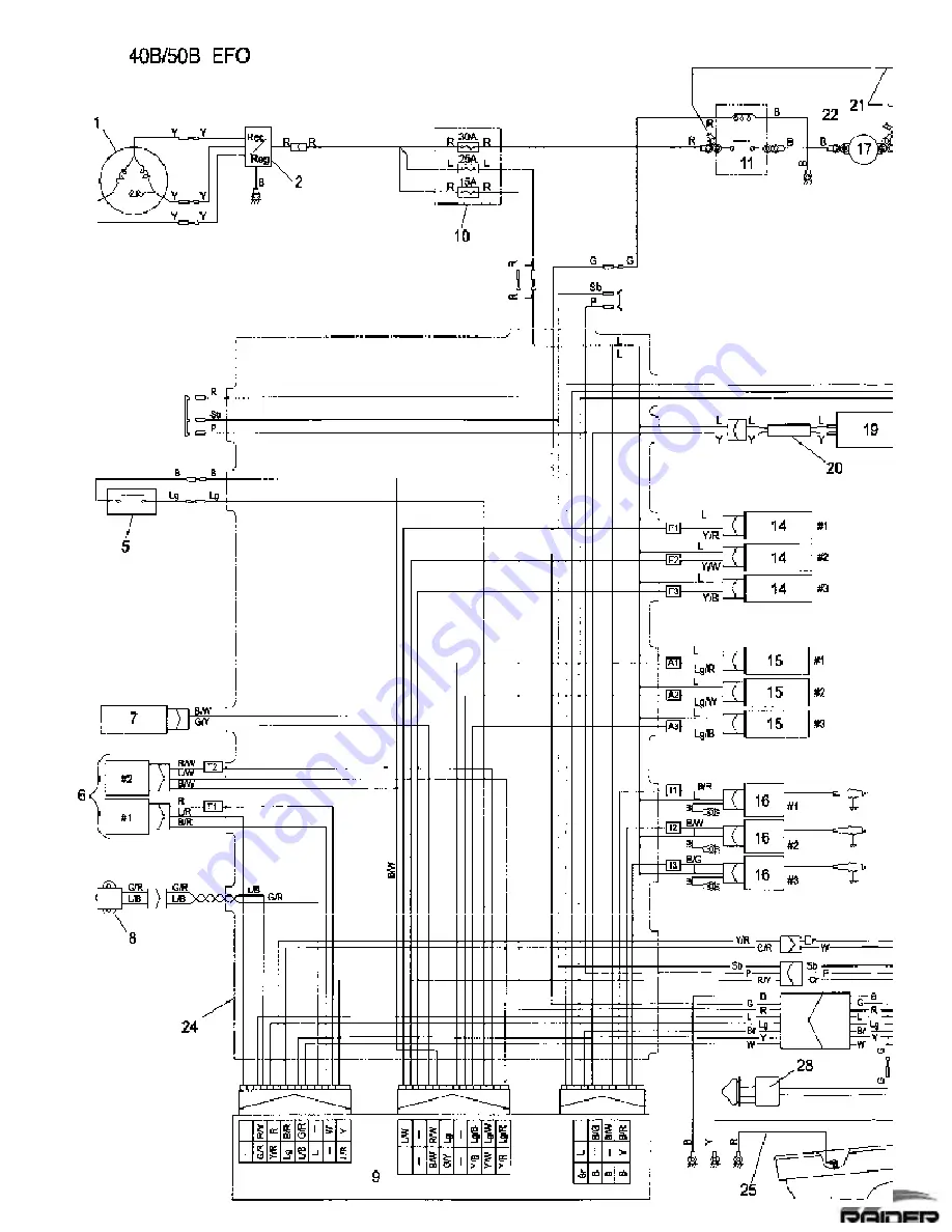 Raider 40 hp Service Manual Download Page 120