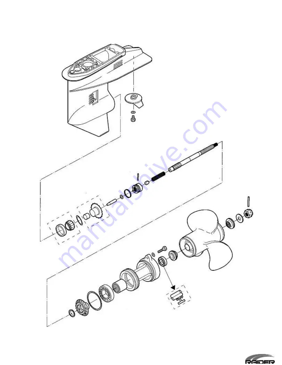 Raider 40 hp Service Manual Download Page 141