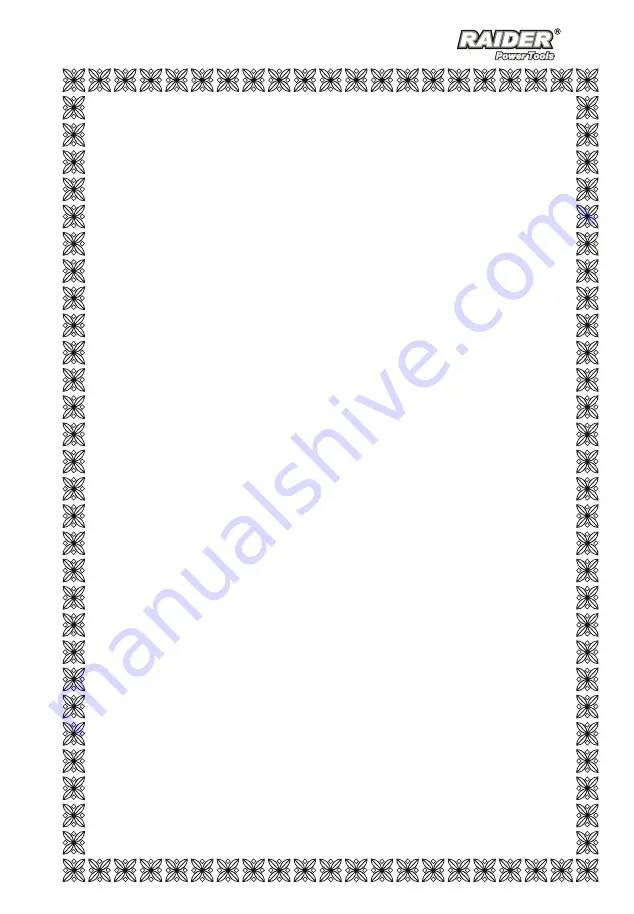 Raider RD-TS12B User Manual Download Page 29